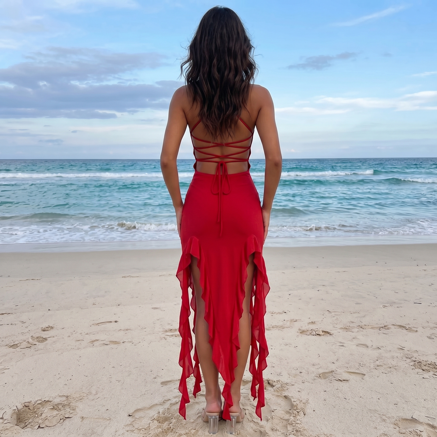 Rosetta - Stunning Midi Dress