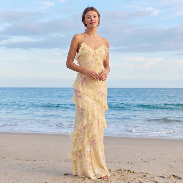 Margaux - Ruffle Maxi Dress