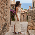 Arelith - Glamour A-Line Floral Maxi Dress