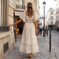 Delphine - Ruffle Maxi Dress