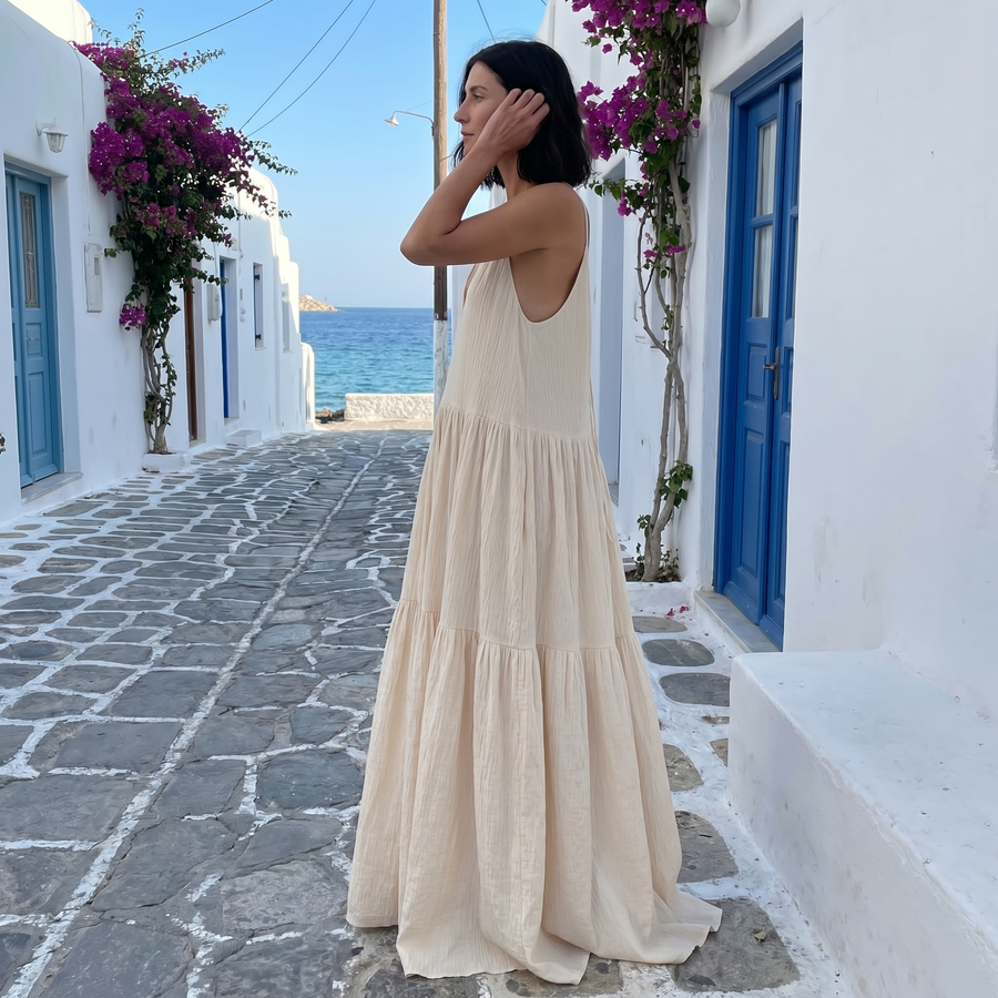 Livia - Ocean Breeze Maxi Dress