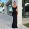 Alicia – Draped Sculpting Maxi Dress