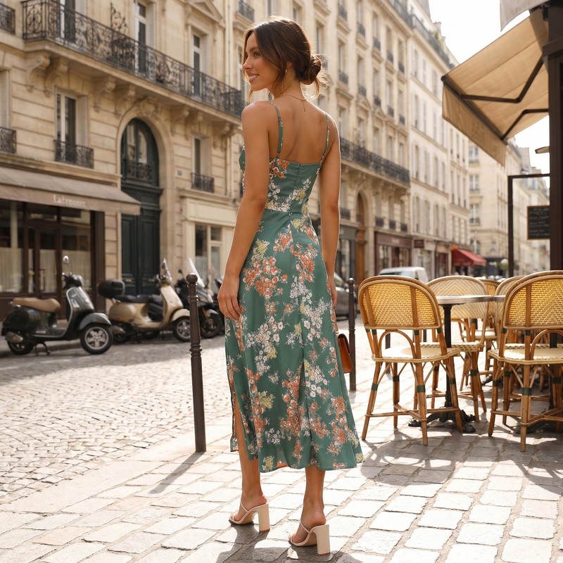 Aureliana – Tie Front Midi Dress